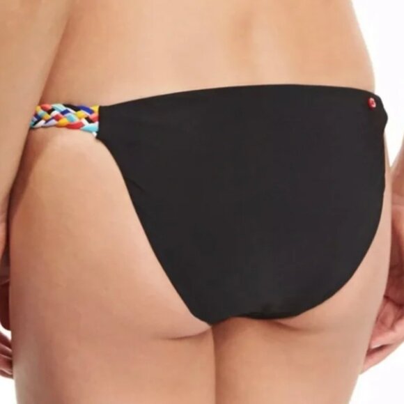 *NWT* Red Carter Black Braided Bikini Set - Med bottoms, Sm top - Picture 3 of 12